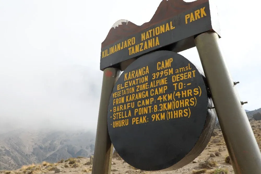Day 5: Barranco Camp to Karanga Camp